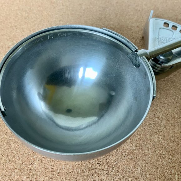 Vintage Shore Craft Ice Cream Scoop Stainless Bakelite Handle - Picture 14 of 16